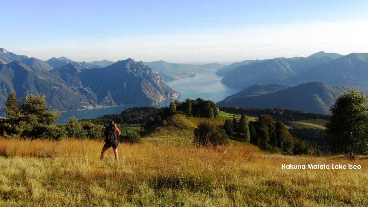 La Casa Sull' Altopiano Mountain Lake Iseo Hospitality Bossico Екстериор снимка