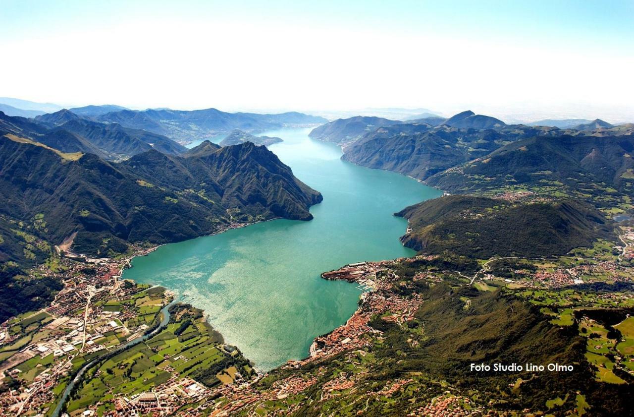 La Casa Sull' Altopiano Mountain Lake Iseo Hospitality Bossico Екстериор снимка